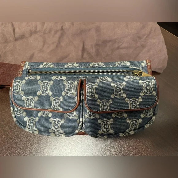 Celine Macadam denim belt bag - Picture 12 of 12